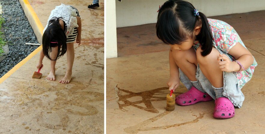 Art & Science - Painting with water Art